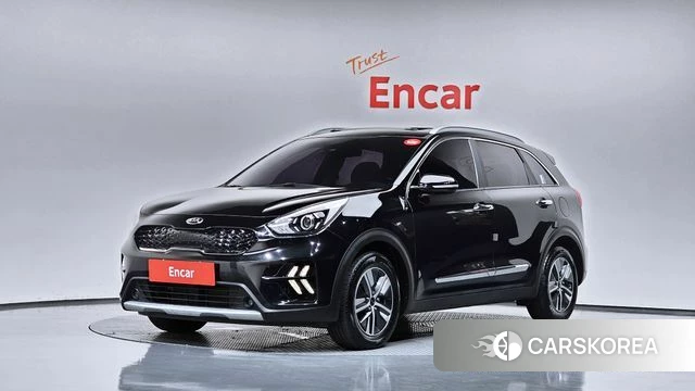 Kia The New Niro 2021 Черный из Кореи