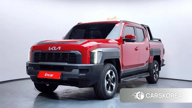 Kia Tasman 2025 Красный из Кореи