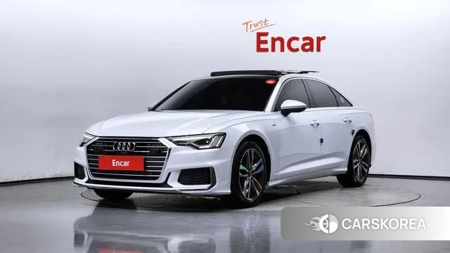 Audi A6 (C8) 2022 Белый из Кореи