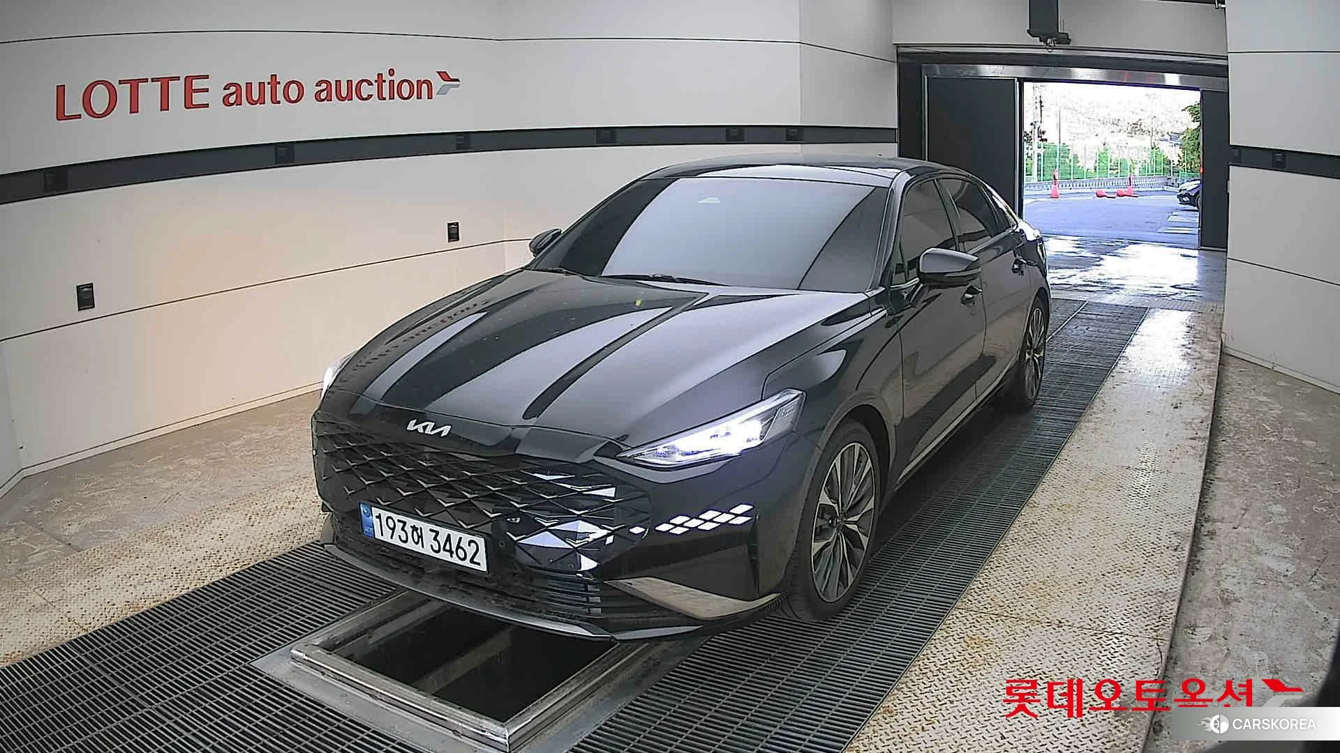 Kia K8 2023 Aurora Black Pearl из Кореи
