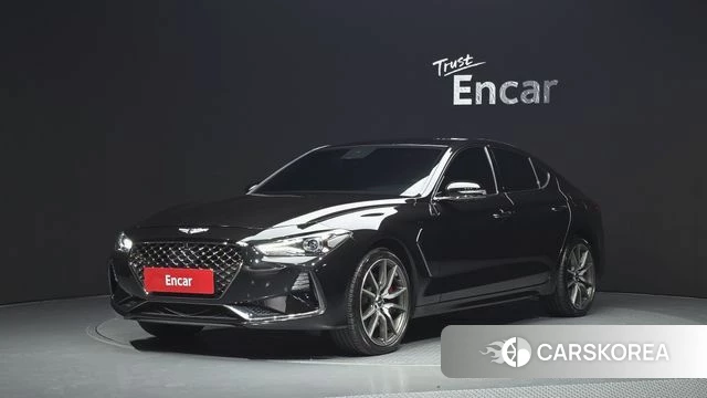Genesis G70 2018 Черный из Кореи