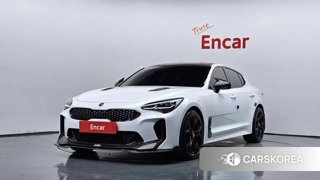 Kia Stinger 2019 Белый из Кореи