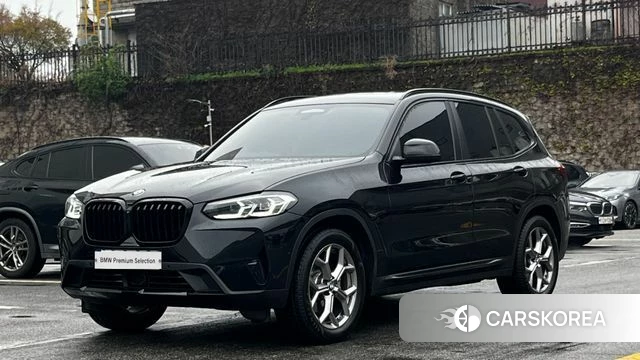 BMW X3 (G01) 2022 Черный из Кореи