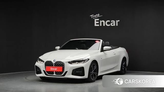 BMW 4 Series (G22) 2023 Белый из Кореи