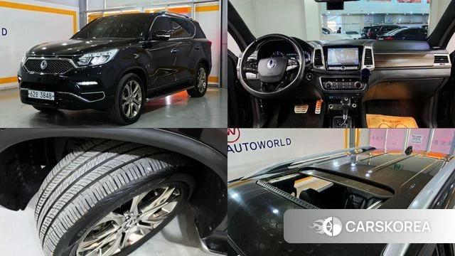 Ssangyong G4 Rexton 2018 Черный из Кореи