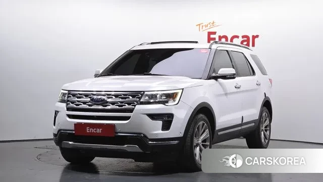 Ford Explorer 2018 Белый из Кореи