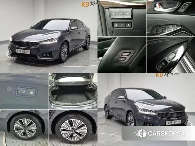 Kia All New K7 Hybrid 2019 Серый из Кореи