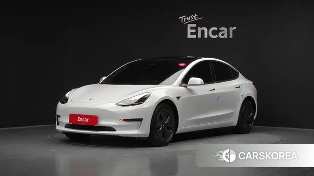 Tesla Model 3 2020 Белый из Кореи