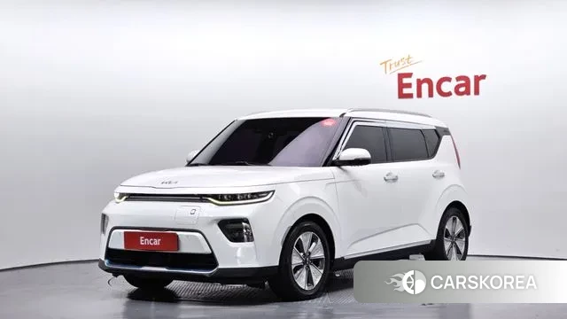 Kia Soul Booster EV 2019 Белый из Кореи