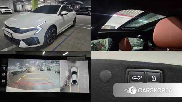 Kia The New K5 Hybrid 3rd generation 2024 Белый из Кореи