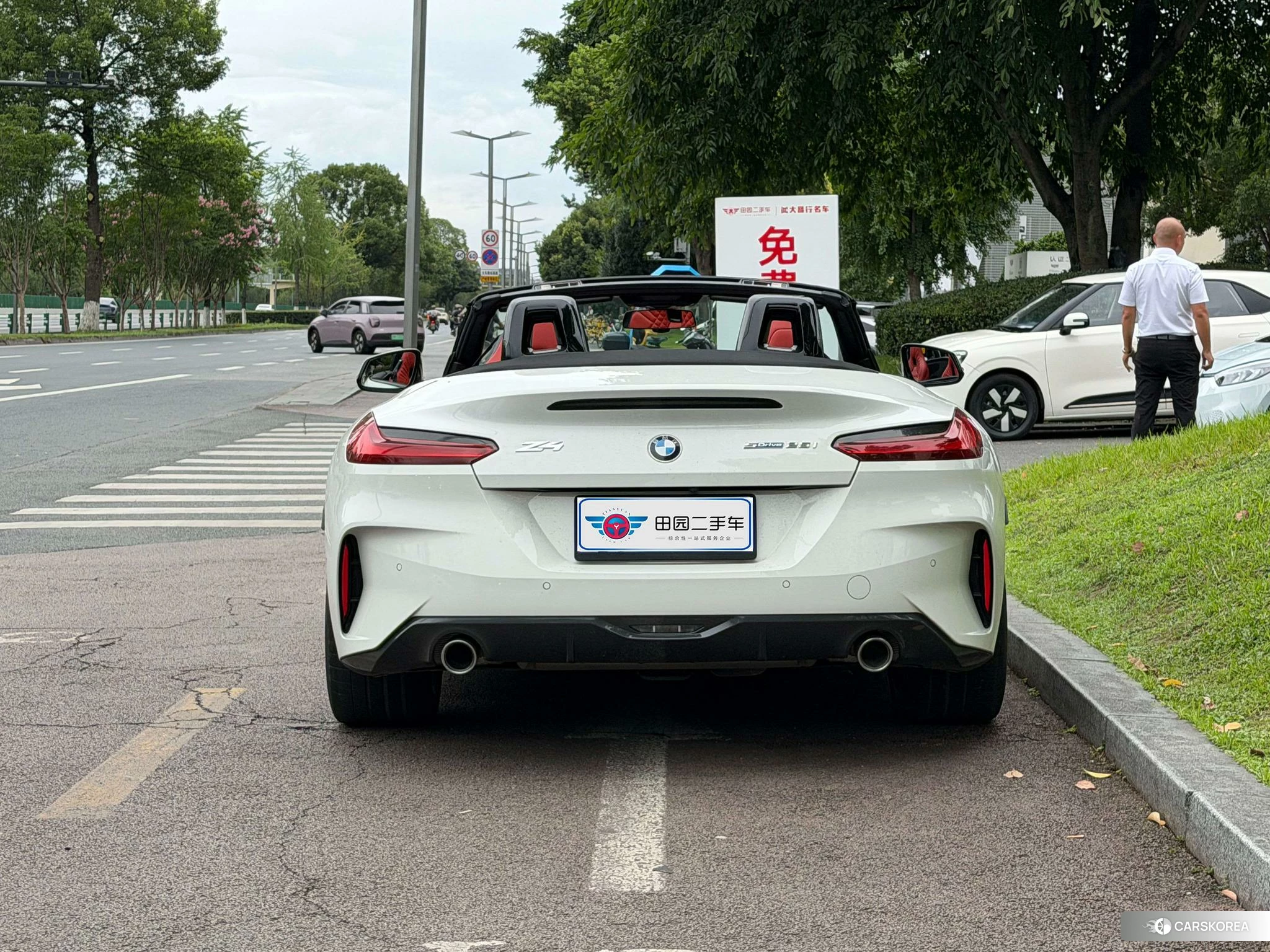 BMW Z4 2021 Белый из Китая