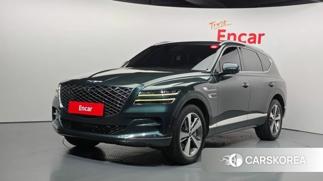 Genesis GV80 2022 Темно-зеленый из Кореи
