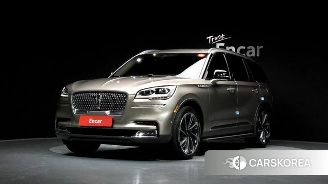 Lincoln Aviator 2nd generation 2021 Песочный из Кореи