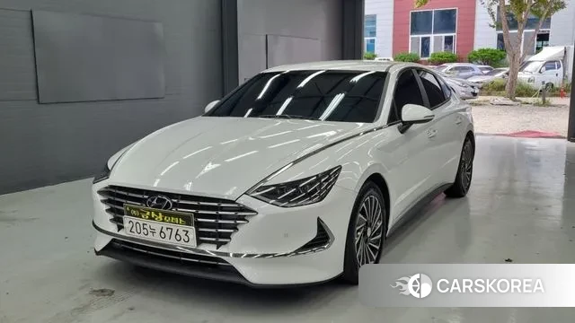 Hyundai Sonata Hybrid (DN8) 2021 Черный из Кореи
