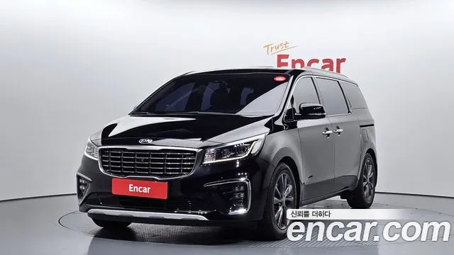 Kia The New Carnival 2019 Черный из Кореи