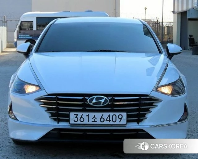 Hyundai Sonata (DN8) 2019 Белый из Кореи
