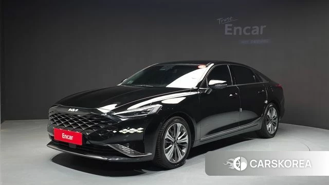 Kia K8 Hybrid 2023 Черный из Кореи
