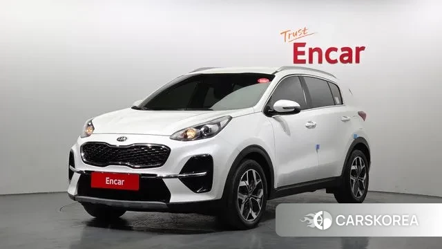 Kia Sportage The Bold 2021 Белый из Кореи