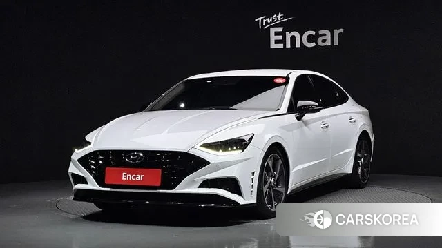 Hyundai Sonata (DN8) 2021 Белый из Кореи