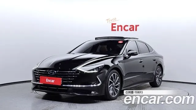 Hyundai Sonata (DN8) 2019 Черный из Кореи
