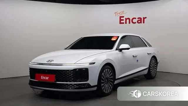 Hyundai Grandeur Hybrid (GN7) 2023 Белый из Кореи