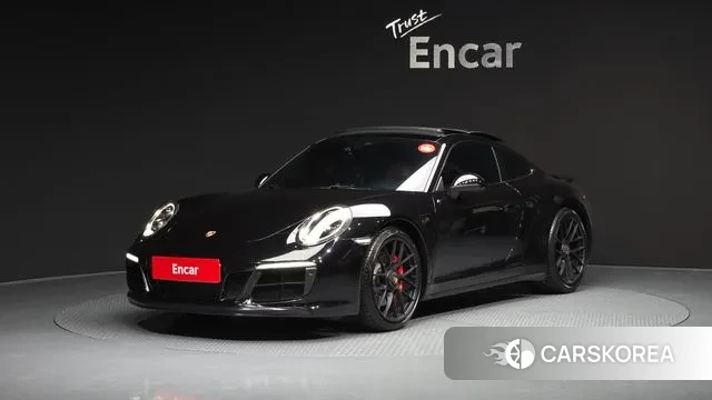 Porsche 911 2018 Черный из Кореи