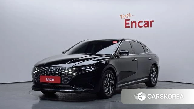 Hyundai The New Grandeur IG Hybrid 2022 Черный из Кореи