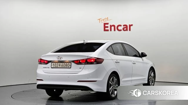 Hyundai Avante AD 2018 Белый из Кореи