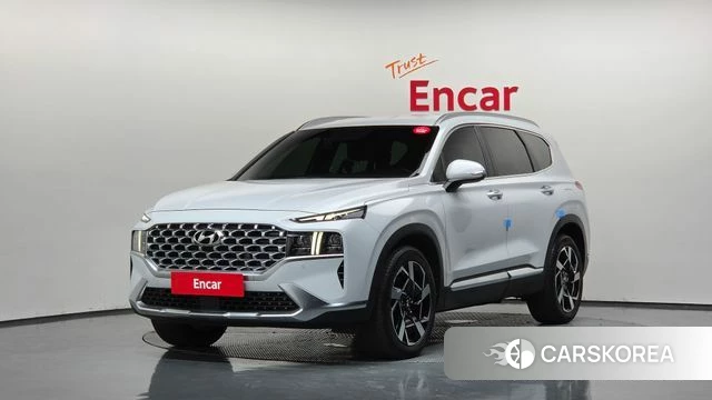 Hyundai The New Santa Fe 2021 Белый из Кореи