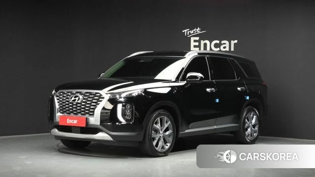 Hyundai Palisade 2021 Черный из Кореи