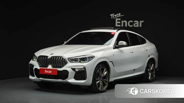 BMW X6 (G06) 2020 Белый из Кореи