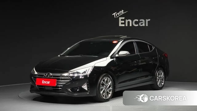 Hyundai The New Avante AD 2019 Черный из Кореи