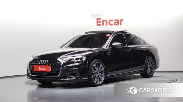 Audi A8 (D5) 2023 Черный из Кореи