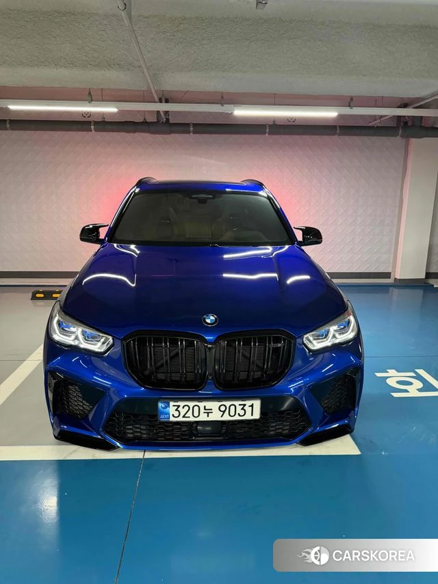 BMW X5M (G05) 2021 Синий из Кореи