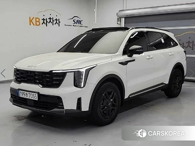 Kia The New Sorento 4th Generation 2024 Белый из Кореи