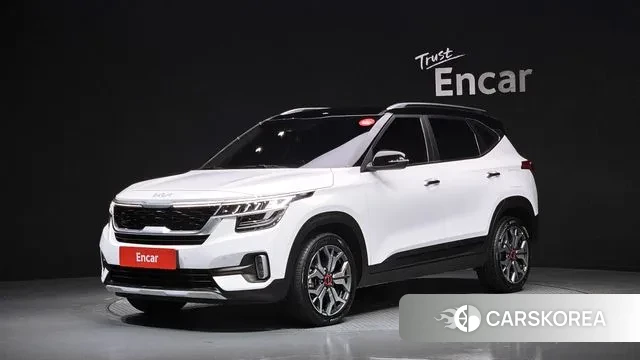 Kia Seltos 2022 Белый из Кореи