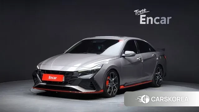 Hyundai Avante (CN7) 2022 Серый из Кореи