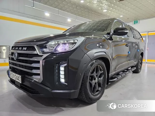 Ssangyong The New Rexton Sports Cannes 2021 Черный из Кореи