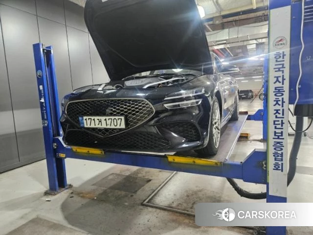 Genesis The New G70 2021 Черный из Кореи