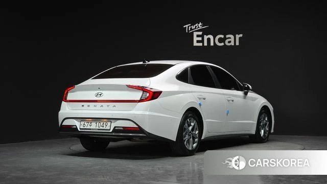 Hyundai Sonata (DN8) 2019 Белый из Кореи