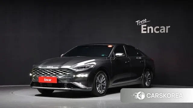 Kia K8 Hybrid 2023 Серый из Кореи