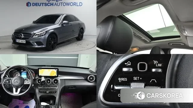 Mercedes-Benz C-Class W205 2019 Серый из Кореи