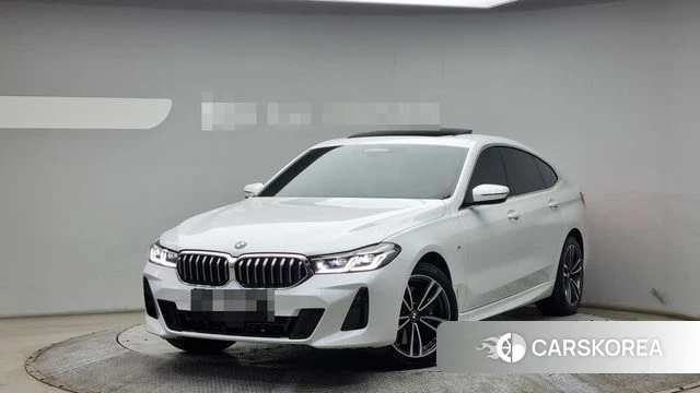 BMW 6 Series GT (G32) 2022 Белый из Кореи