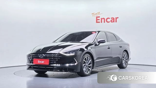 Hyundai Sonata (DN8) 2019 Черный из Кореи