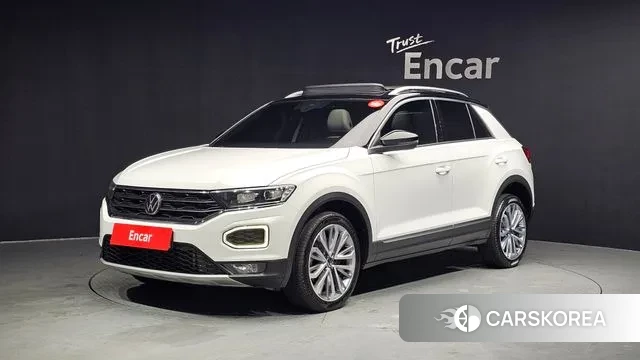 Volkswagen T-Roc 2022 Белый из Кореи