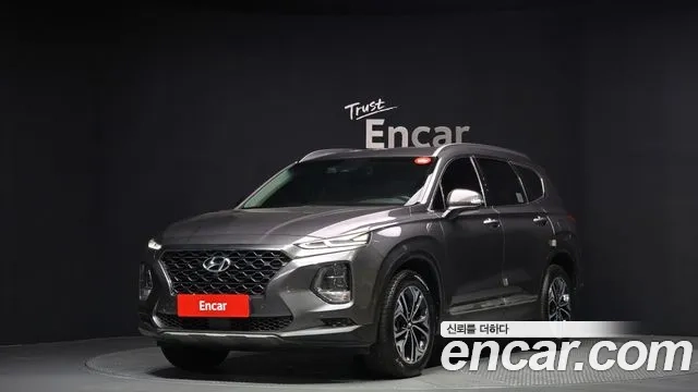 Hyundai Santa Fe TM 2018 Серый из Кореи