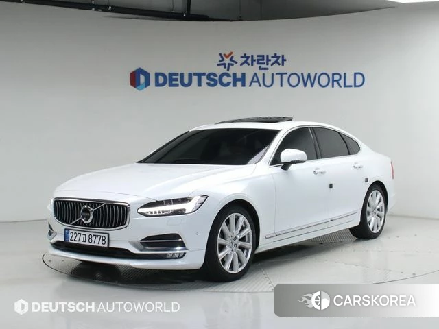 Volvo S90 2018 Белый из Кореи
