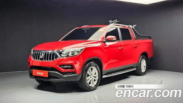 Ssangyong Rexton Sports Cannes 2020 Красный из Кореи