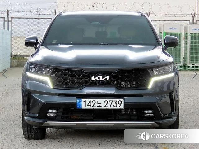 Kia Sorento 4th Generation 2023 Серебристо-серый из Кореи