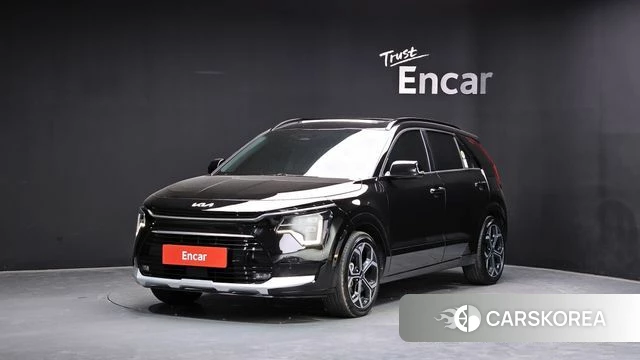 Kia Di Ol Nu Niro 2022 Черный из Кореи